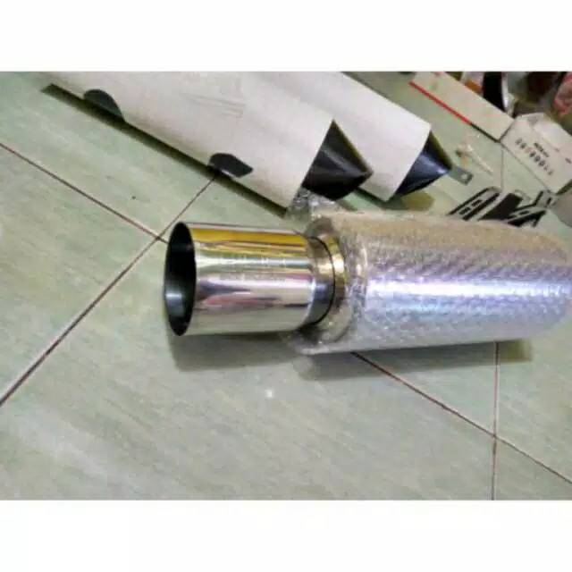 KNALPOT MOBIL HKS full Stanlis Dan free Breket/klem.
