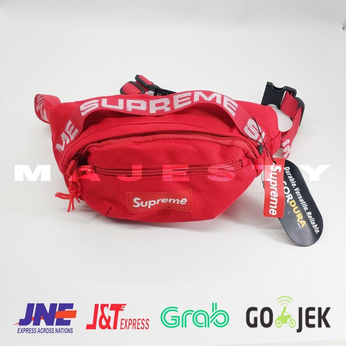 WAISTBAG SUPREME SS18 / TAS SELEMPANG SUPREME SS18 - MERAH