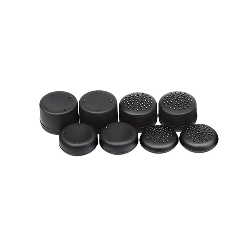 8pcs Cap Thumb Stick Analog Bahan Silikon Anti slip Untuk Controller PS5 / PS4 / PS3 / Switch Pro / Xbox One Elite