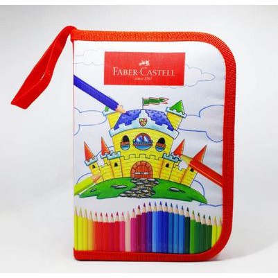 

Pensil Warna Faber Castell Set + Pouch / Softcase dan Sharpener