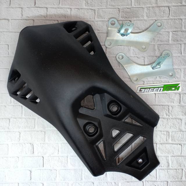 Engine guard + bracket engine guard klx150 original Kawasaki