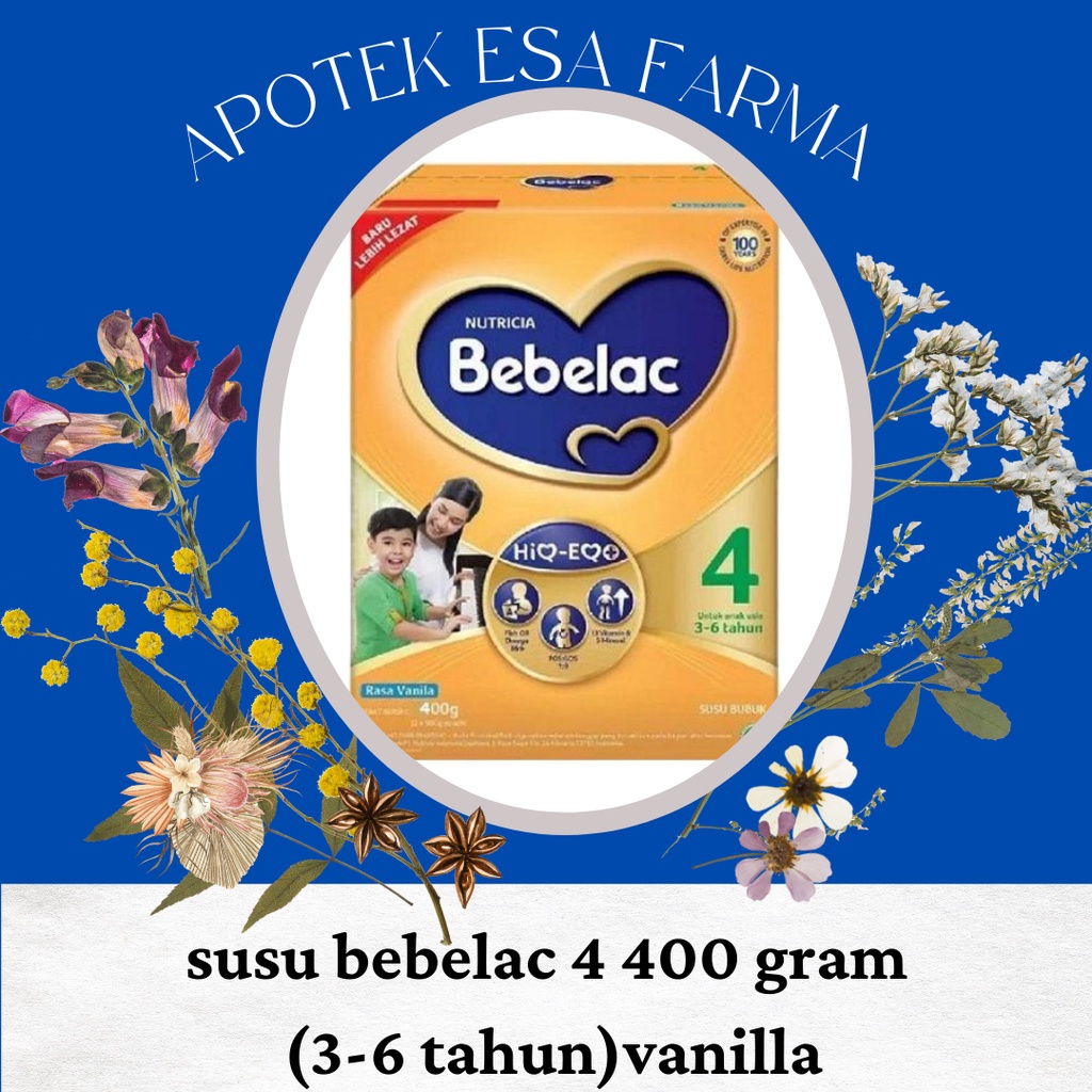 Susu Bebelac 4 400 gram (3-6 tahun )vanilla