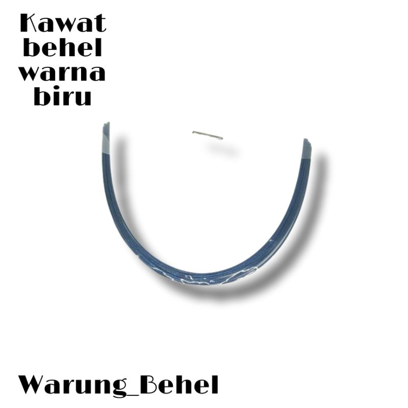 Kawat behel gigi warna biru[1pak]