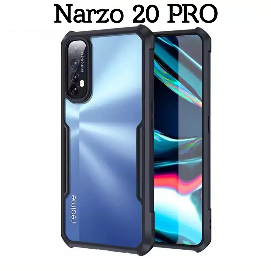 CASE FUSION ARMOR SHOCKPROOF REALME NARZO 20 PRO SOFTCASE - FA