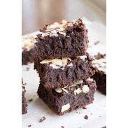 

Brownies Fudgy Brownies Almond ukuran 20x20 | Brownies Viral | Brownies enak | Brownies Terlaris