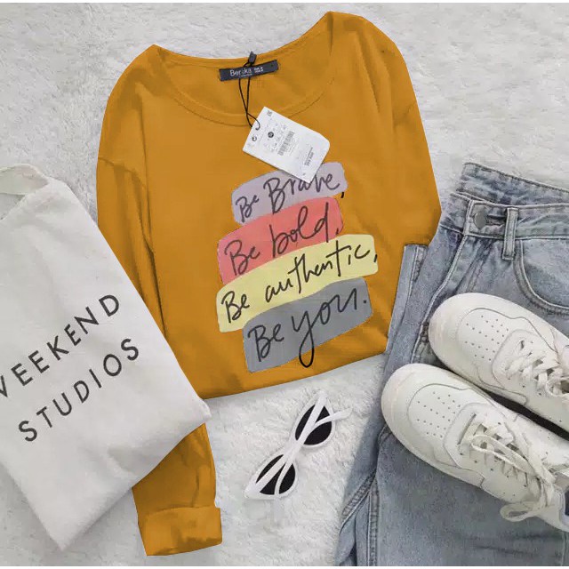 AFI - MC - Kaos Longsleeve Be Brave-2