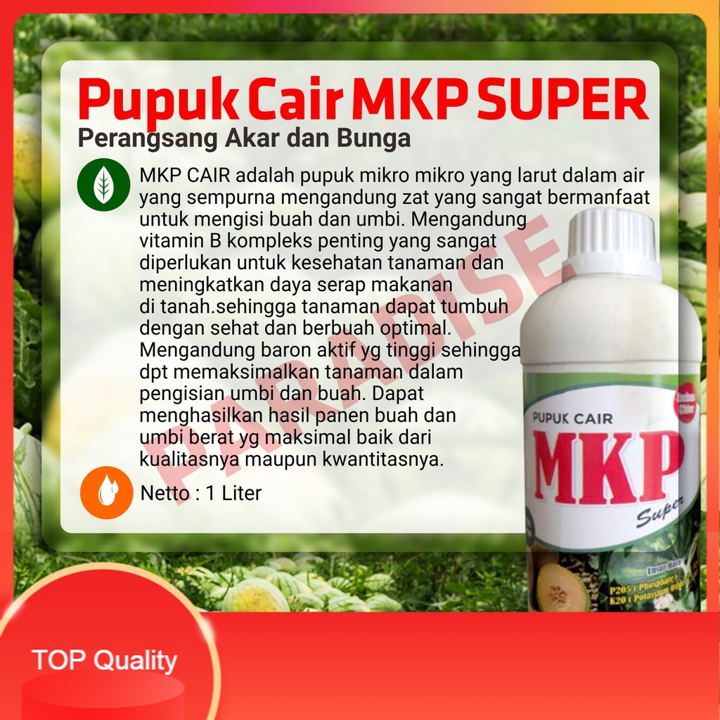 Pupuk Cair MKP Super 500 ML murah