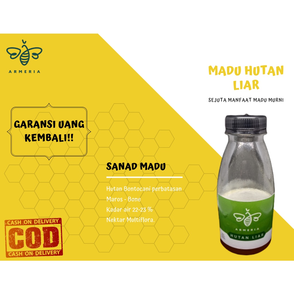 

Madu Asli Uji Lab Madu Hutan Nektar Multiflora Hutan Bontocani Sulawesi Selatan MD-HT02