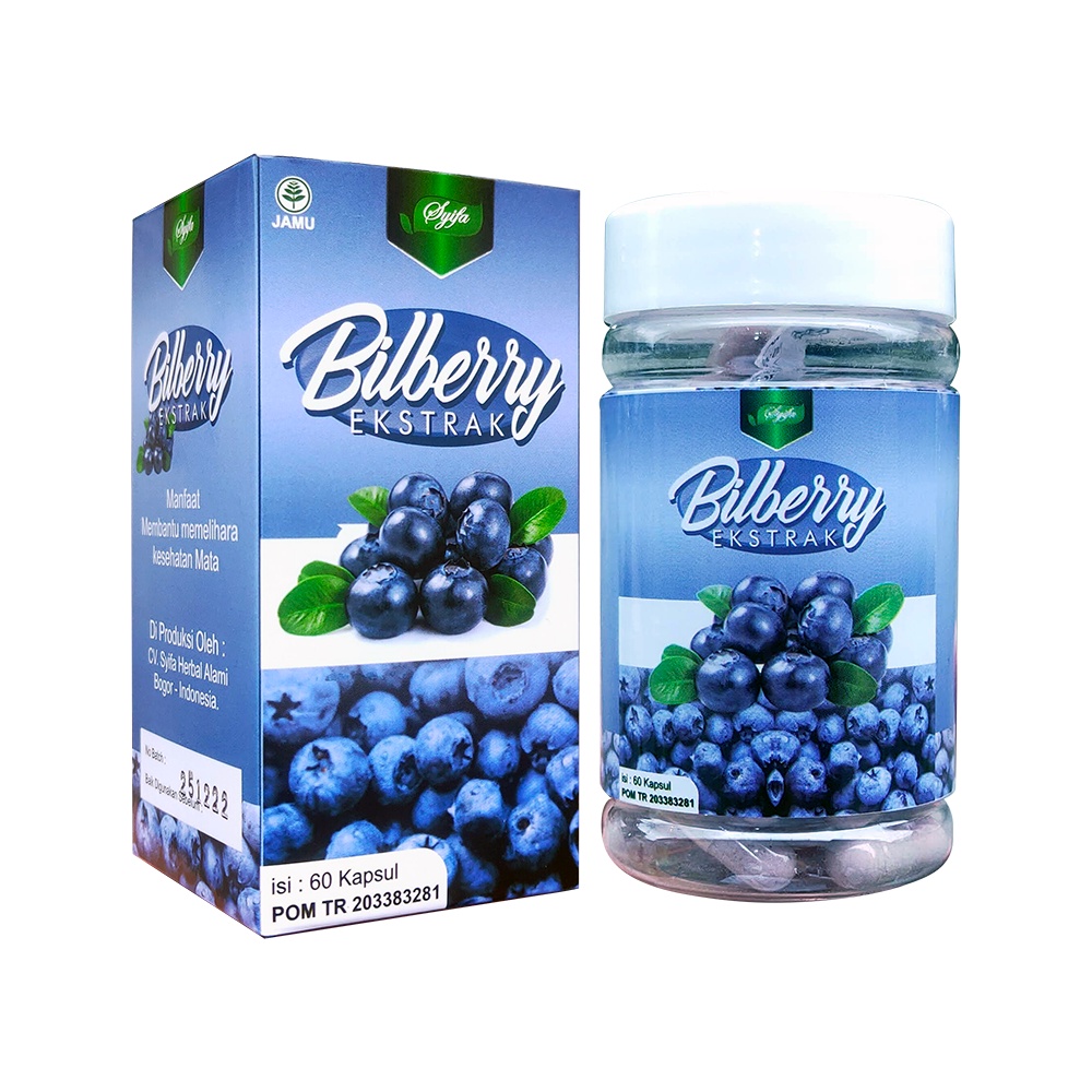 

BILBERRY Syifa 60 KAPSUL - Herbal Vitamin Mata orginal