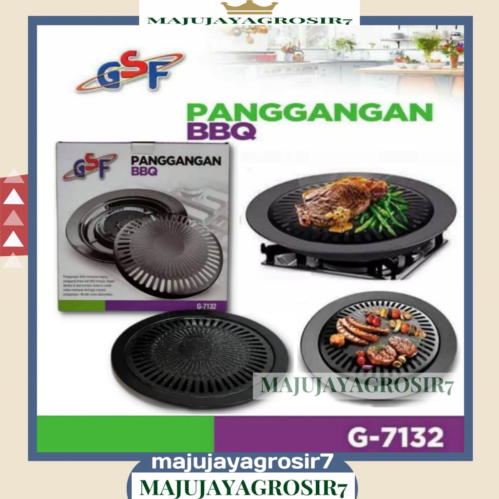 PANGGANGAN BULAT BBQ GSF G-7132 / BARBERQUE GSF G-7132 / GSF G7132 / GSF G 7132 / GSF 7132