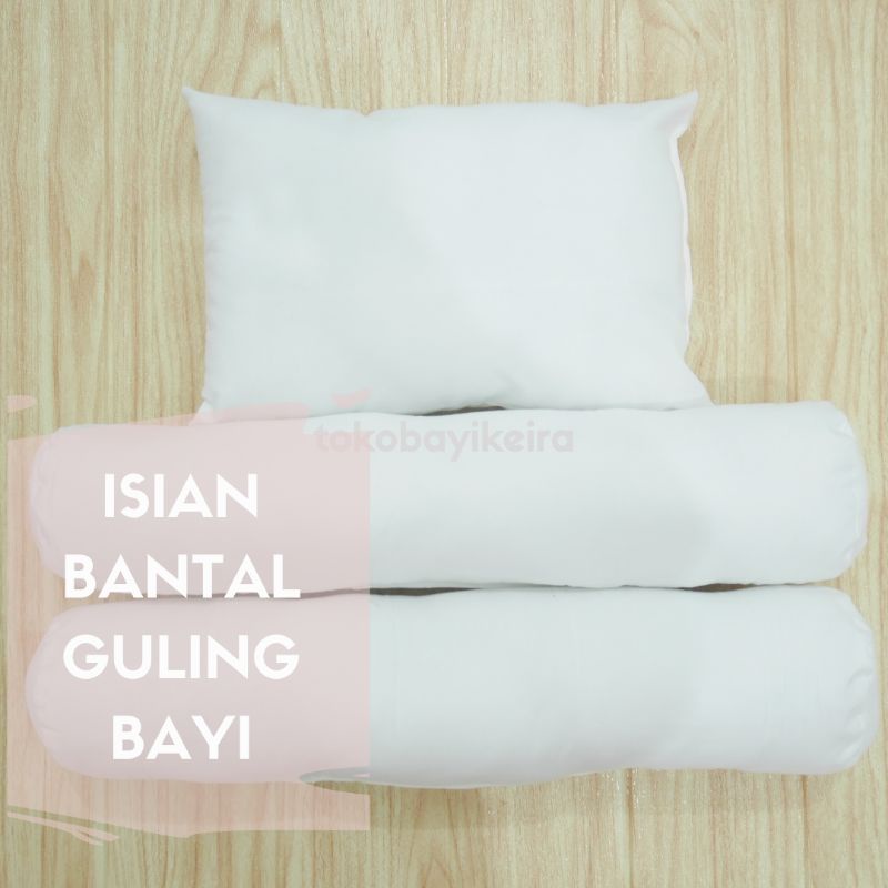 Bantal Guling Bayi (Isian HCS/silikon) (tanpa sarung)