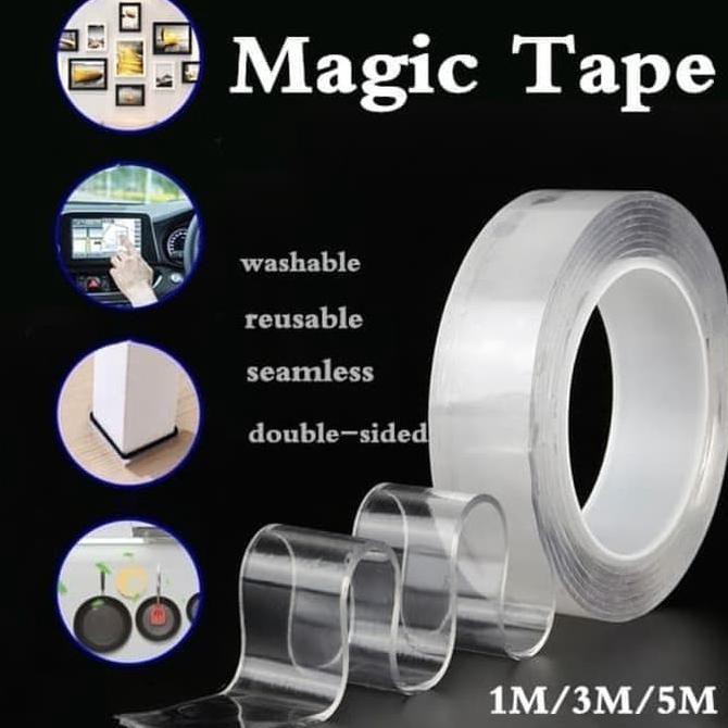 

Promo Panjalu Serbagrosirmurah Nano Magic Tape Bening Tahan Air Acrylic Washable