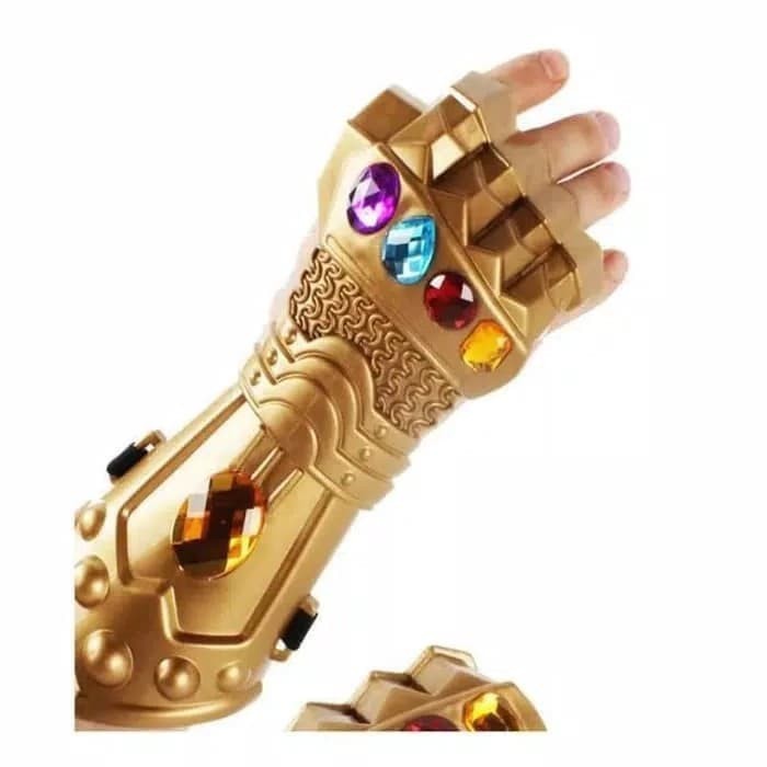 Mainan Figure avengers hand gloves thanos marvel sarung tangan ironman