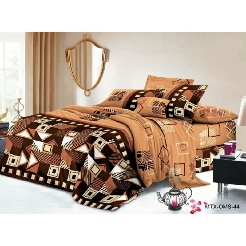 sprei set ukuran (140x200x20cm) / (140x200x30)