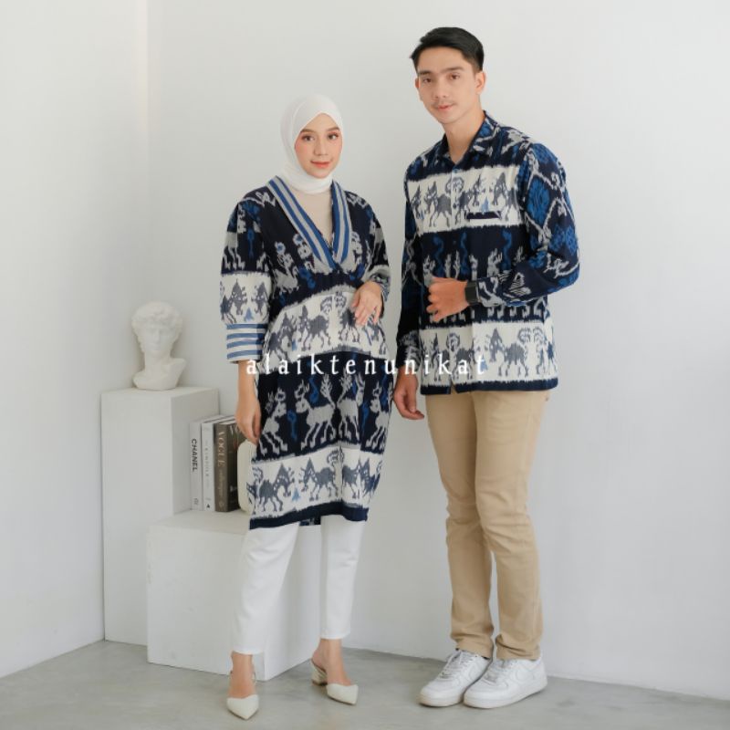 COUPLE TENUN JEPARA FEBRI 01 MOTIF SUMBA