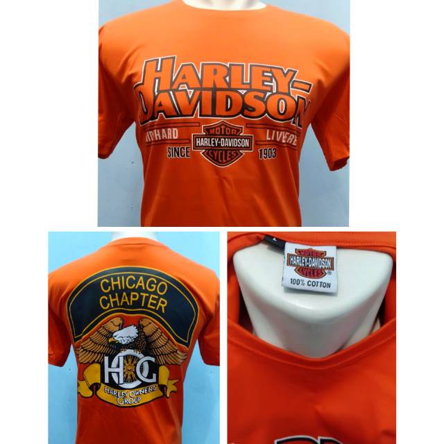 Kaos HarleyDavidson Lengan Panjang