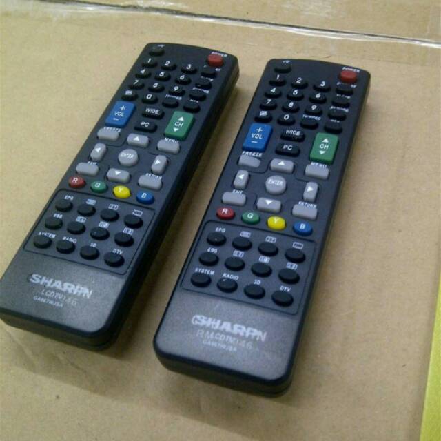 Remote TV LCD LED SHARP Untuk Semua Type-sharp pasti bisa