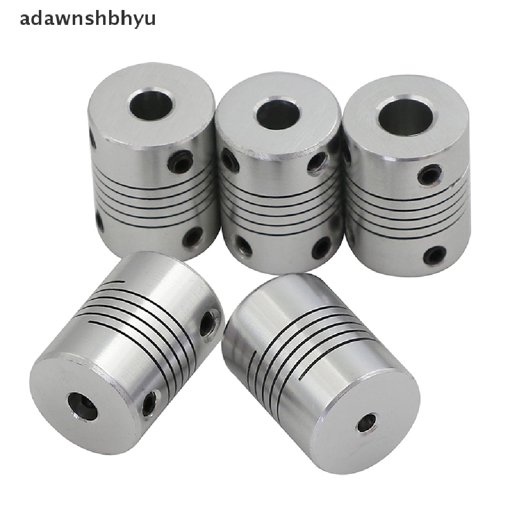 Adawnshbhyu 1Pc flexible shaft coupling rigid Untuk Konektor Kopler motor CNC