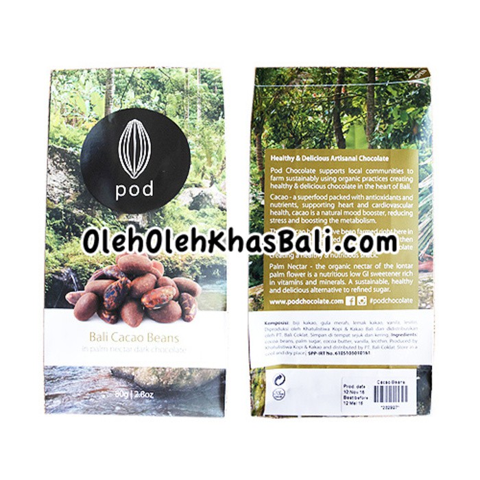 

Pod Cokelat Bali - Cacao Beans 80g