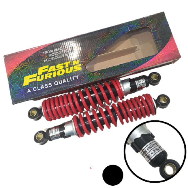 Shock Absorber Belakang Shockbreaker Heavy Duty 340mm Beban Berat