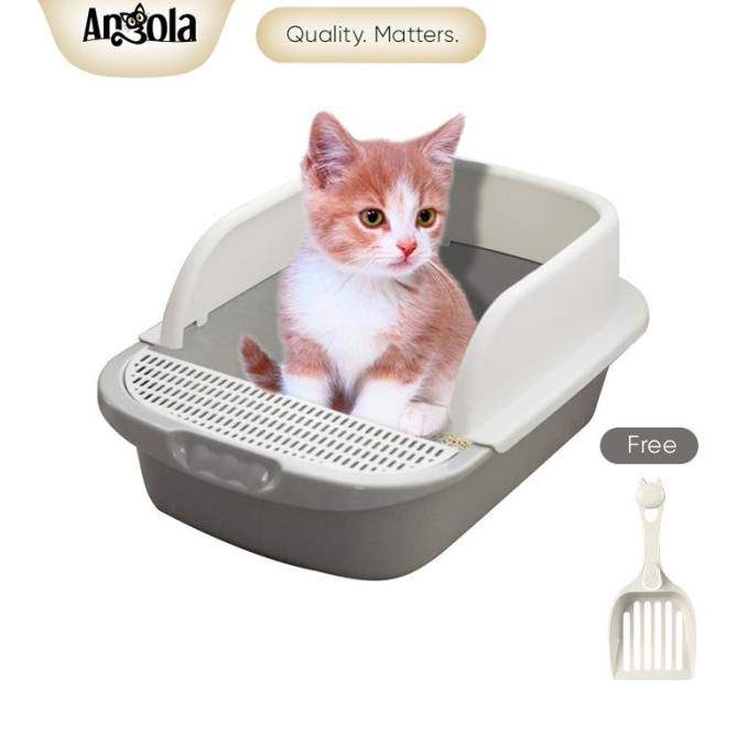 Jual Cat Litter Box M06 Tempat Bak Pasir Kucing Tempat Pup Toilet ...