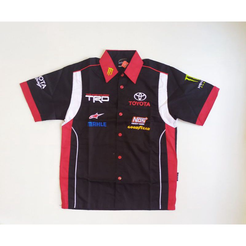 Baju seragam otimotif TOYOTA kemeja komunitas mobil toyota