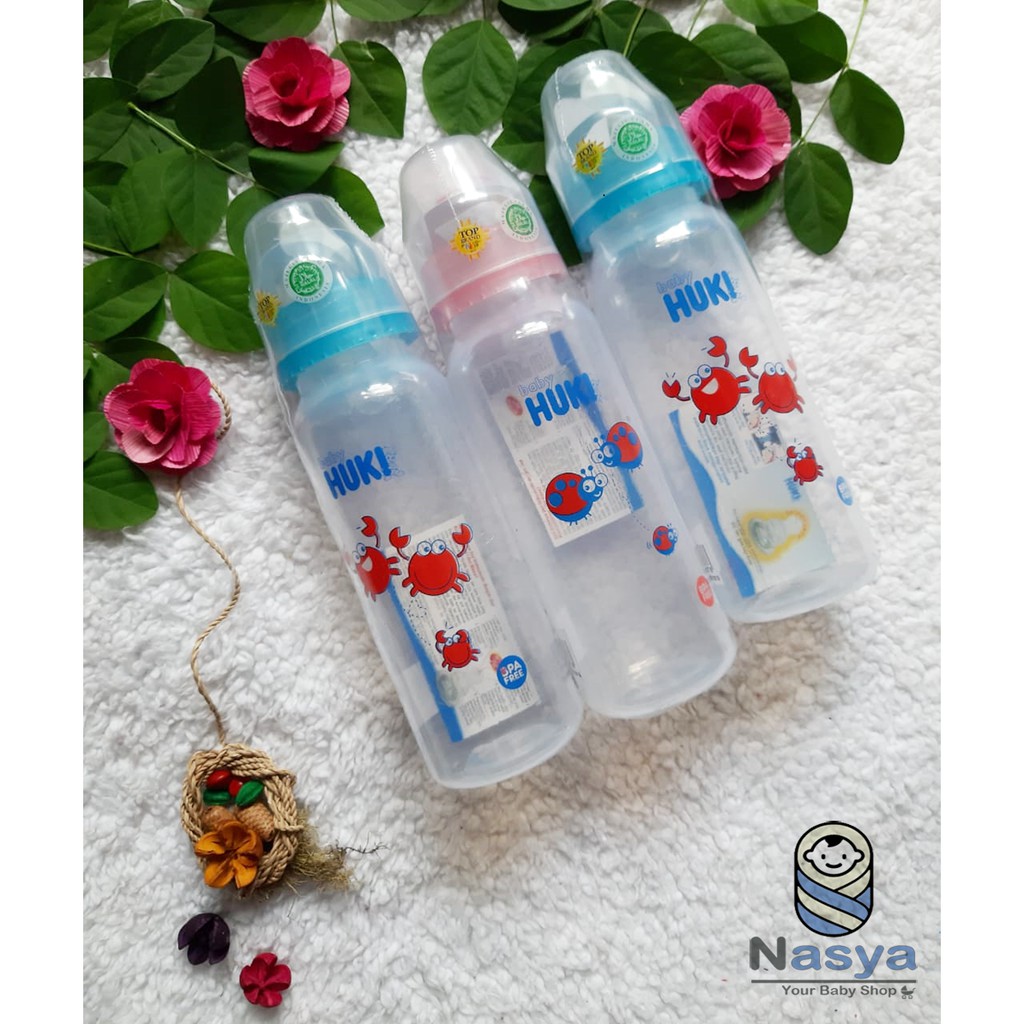 [R-055] Botol Susu Bayi Huki 240 ml