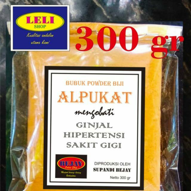 

Bubuk powder biji ALPUKAT 300 gr