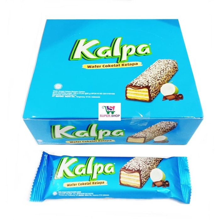 

COKELAT- BENG BENG KALPA WAFER COKELAT KELAPA (ISI 12 PCS) -COKELAT.