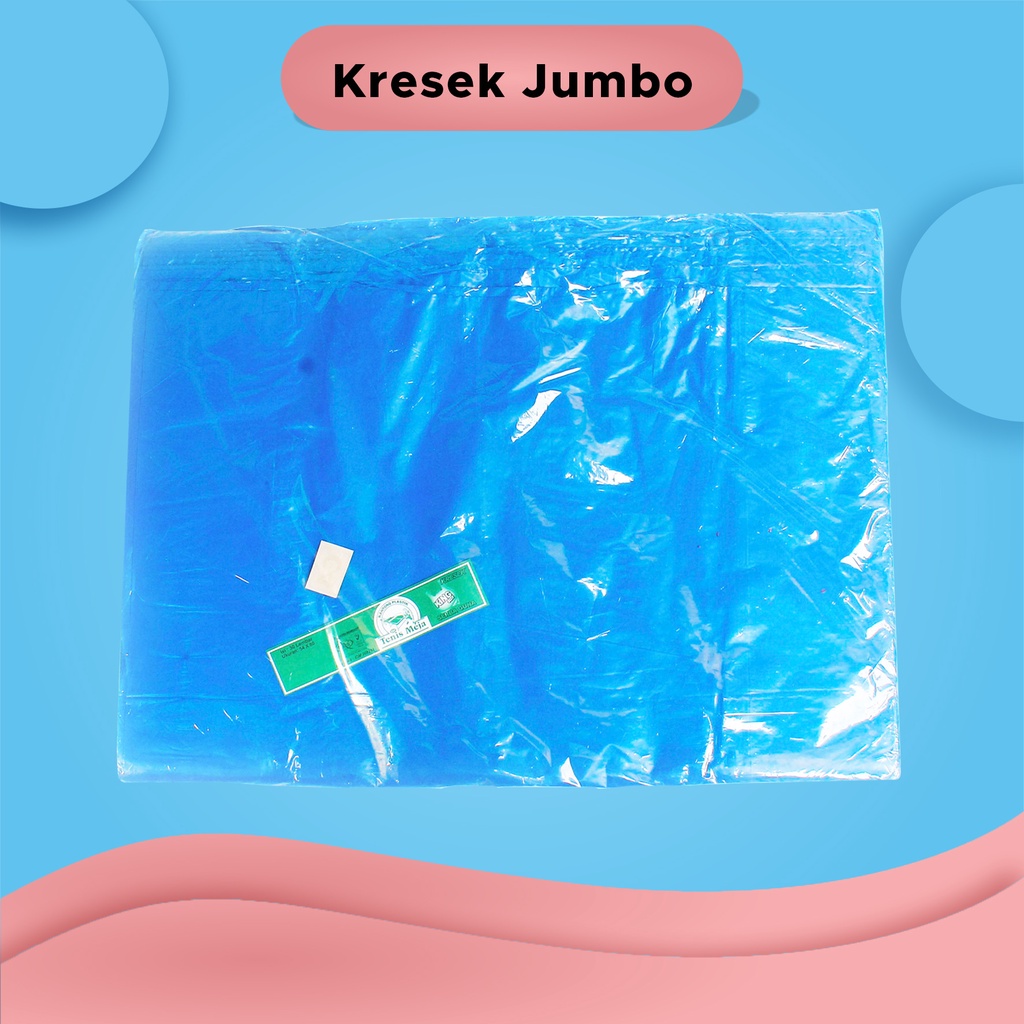 Kantong Plastik Jumbo uk.54 x 80 cm Kresek Besar Kresek Laundry Kresek Sampah Kresek Serbaguna tebal