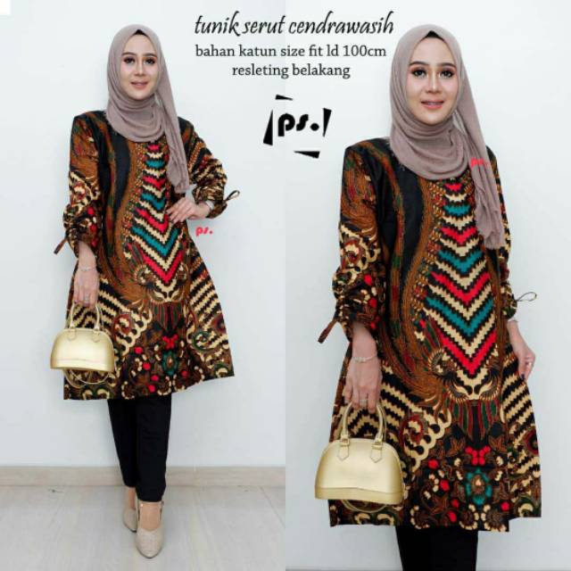 Tunik batik cendrawasih