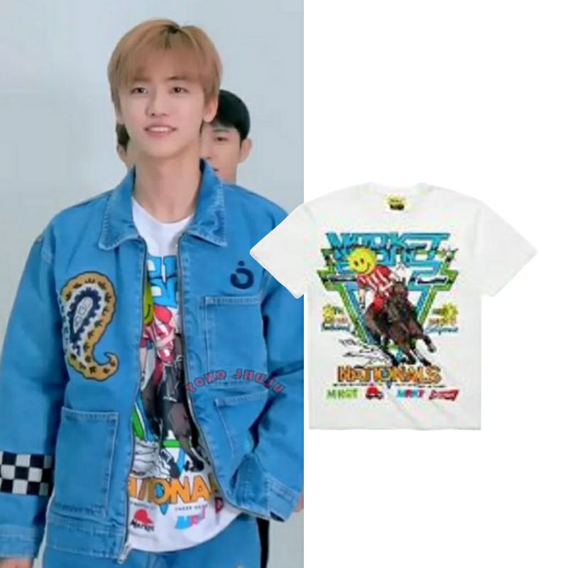 Kaos Jaemin NCT SMILEY PENUNGGANG KUDA PRINT DTF