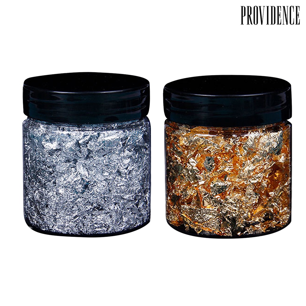 Providence Manicure Decals DIY Easy-Using Delicate Nail Art Gold Foil Paper for Women