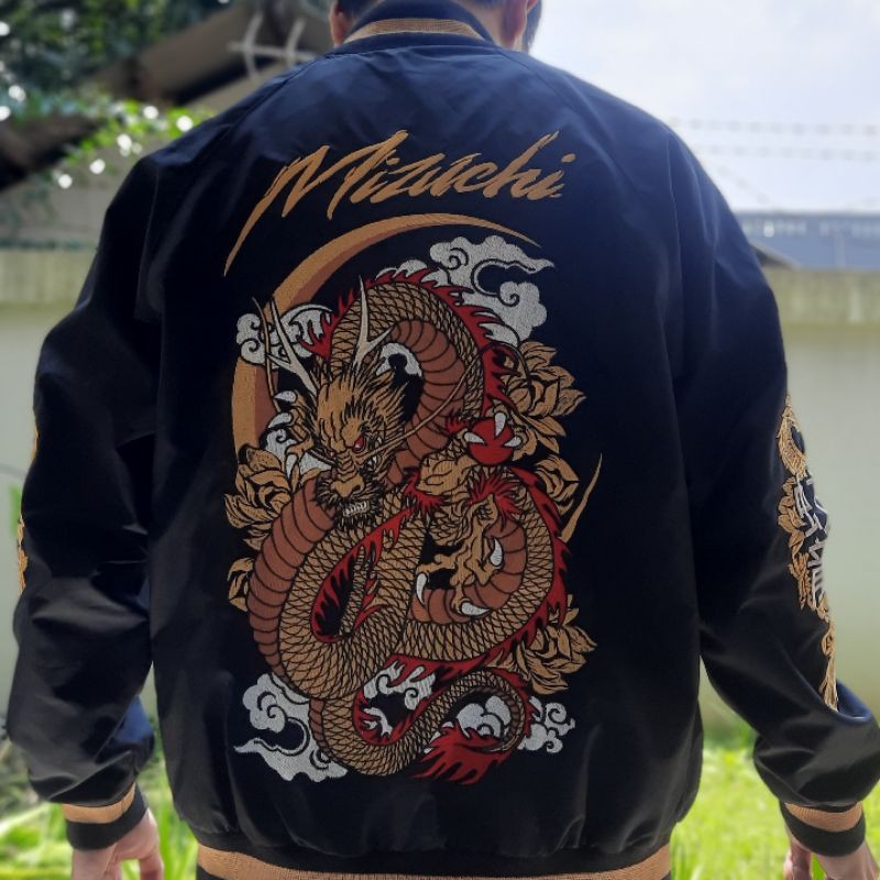 JAKET SUKAJAN MIZUCHI BLACK 2.0 ORIGINAL DAILYBASED