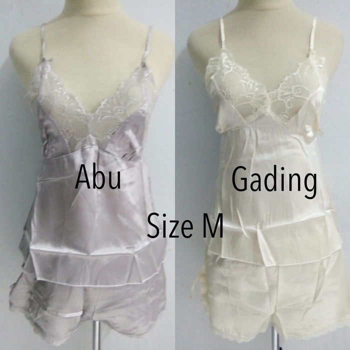 Baju tidur dewasa wanita satin sexy