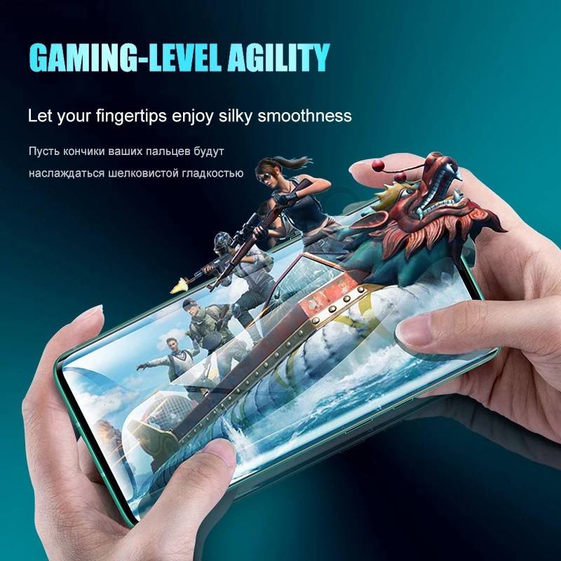 9999D Full Cover Hydrogel film Screen Protector on the For OnePlus 7t / 7 pro / 7 / 7t pro / 6t / 6 / 5t / 5 / 8 / 8 pro / 8t / 9 / 9 pro / 9R Protective film Not Glass