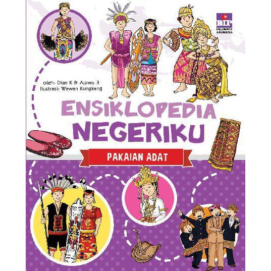 Buku Original Ensiklopedia Negeriku Pakaian Adat Shopee Indonesia