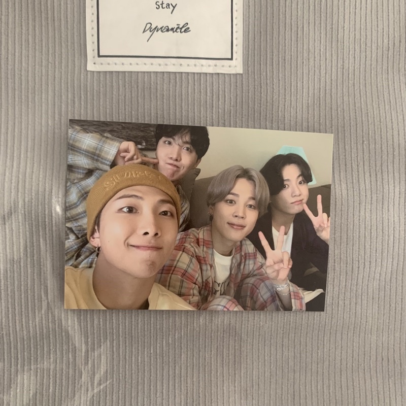 Official Mini Photocard MPC BTS ECO BAG BE Unit RM j-hope Jimin Jungkook (Namseok Jikook)
