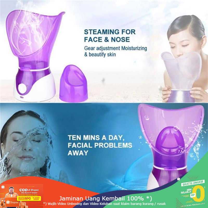 (BISA COD) RVOSTR  Air Humidifier Facial Steamer SPA Perawatan Wajah - 618