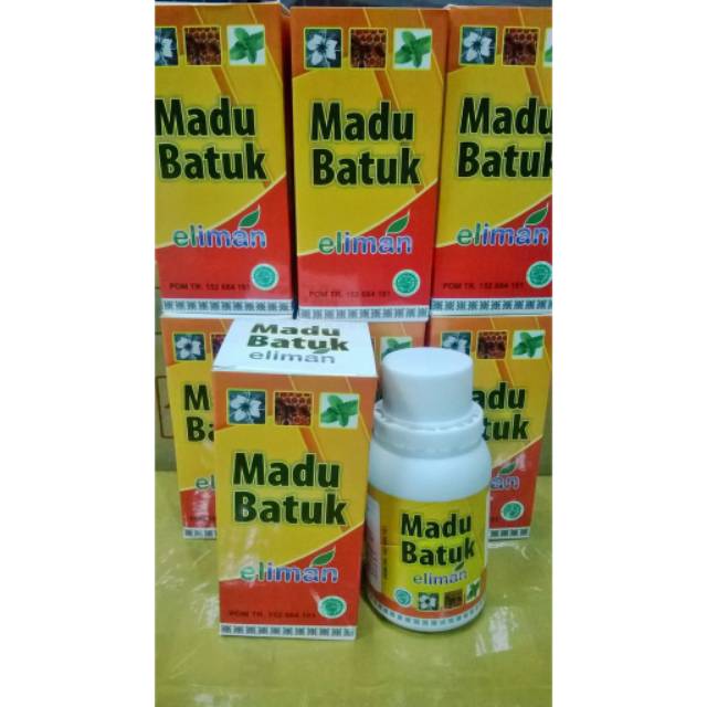 Madu Batuk El Iman / Meredakan Batuk Flu Pilek ( Mengandung Omega 3, 6 &amp; 9 dan Ekstrak Daun Mint )