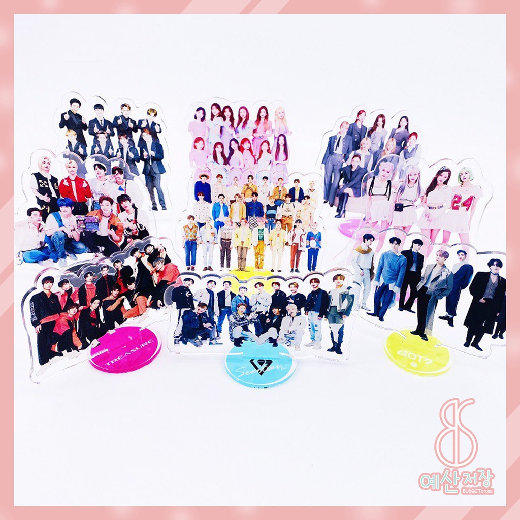 [BS] BISA COD Stand Figure Akrilik EXO NCT STRAY KIDS TREASURE TWICE BLACKPINK SEVENTEEN GOT7 IZONE 
