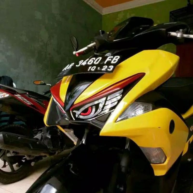 STICKER STIKER VARIASI LAMPU DEPAN AEROX 155