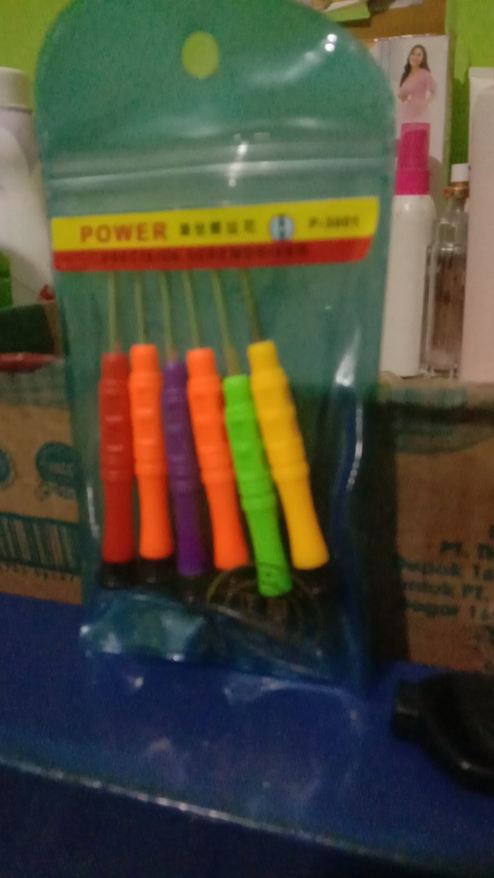 Promo Obeng Handphone Mini 6 In 1 Bahan Besi Magnet