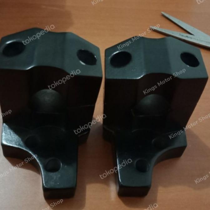 Raiser Dudukan Stang Jepit Raiser Stang Fatbar khusus Pulsar 220 kings-m0 Ayo Order