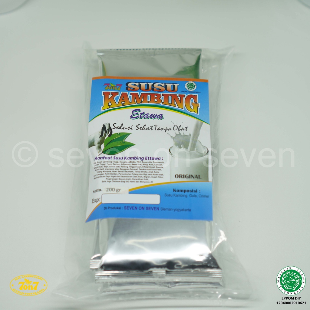 Susu Kambing Kemasan Sachet