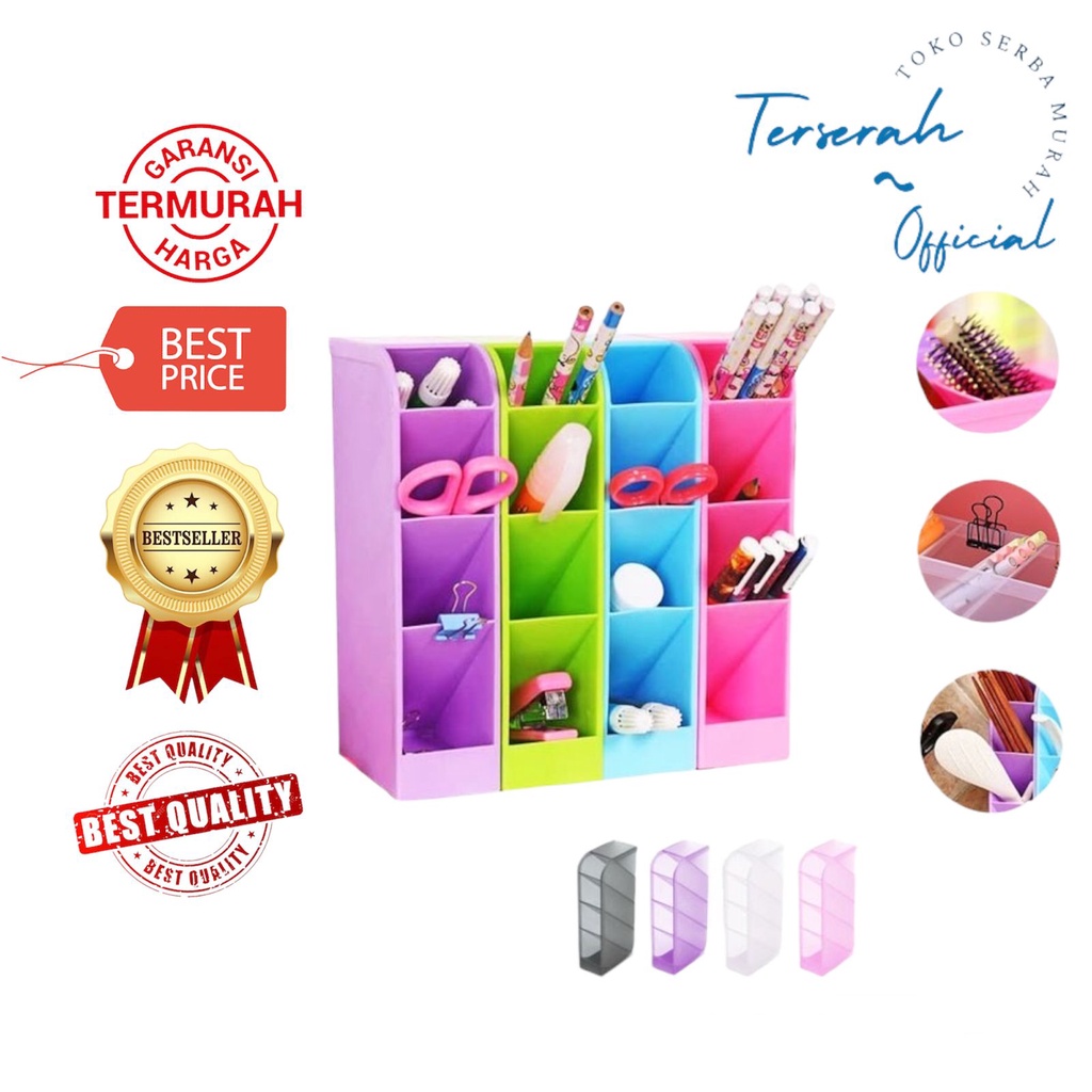 

TEMPAT RAK PENSIL MINI PRAKTIS SERBAGUNA / RAK SUSUN MINI UNTUK PEN [terserah.oficial]
