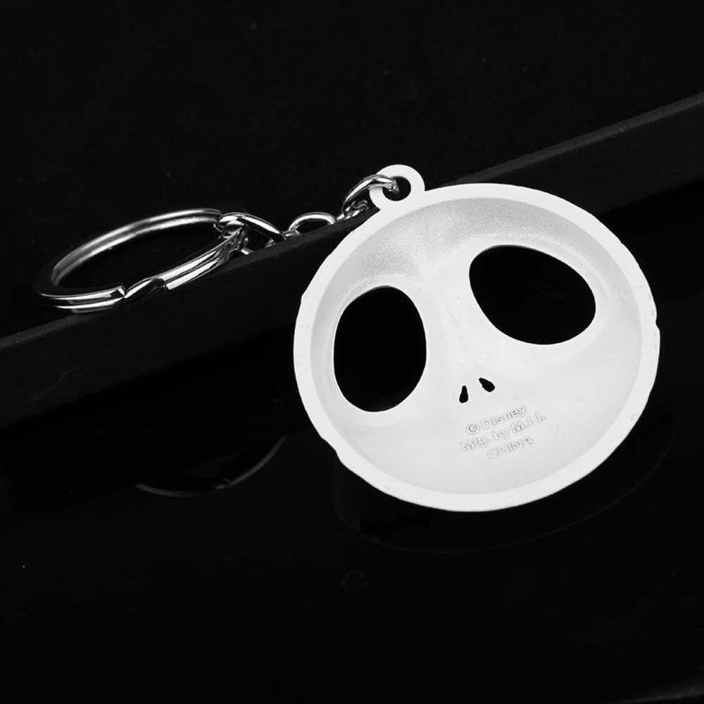 LANFY Gantungan Kunci Masker Tengkorak Punk Perhiasan Hadiah Liontin Mobil Charm Key Holder Aksesoris Interior Mobil Car Key Ring