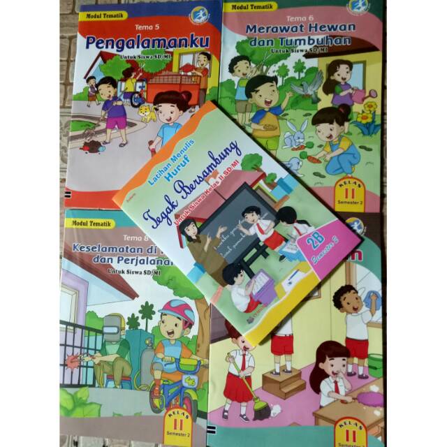 Paket buku modul pen aan k13 kelas 2 sd smtr 2 edisi revisi