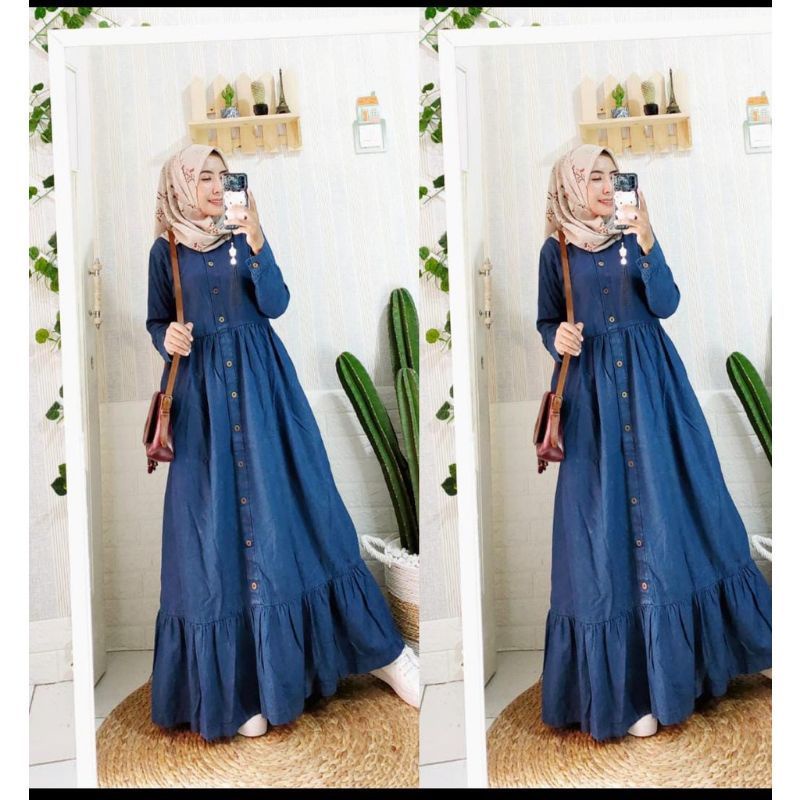 GAMIS WANITA TERBARU 2021/GAMIS WANITA MODERN 2021/GAMIS