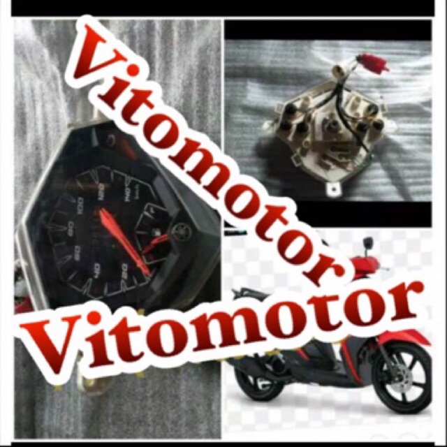 Spidometer yamaha mio m3 kilo meter di jamin masih normal dan idup semua